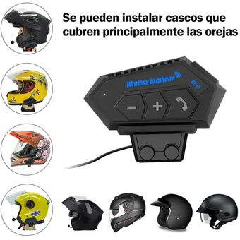 Combo Intercomunicador BT-12 + Holder Para Moto