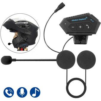 Combo Intercomunicador BT-12 + Holder Para Moto